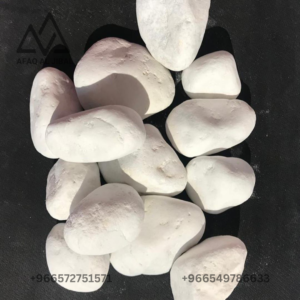 White ornamental stones