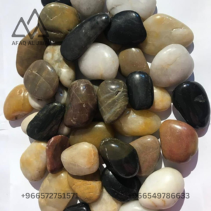 Colored ornamental stones